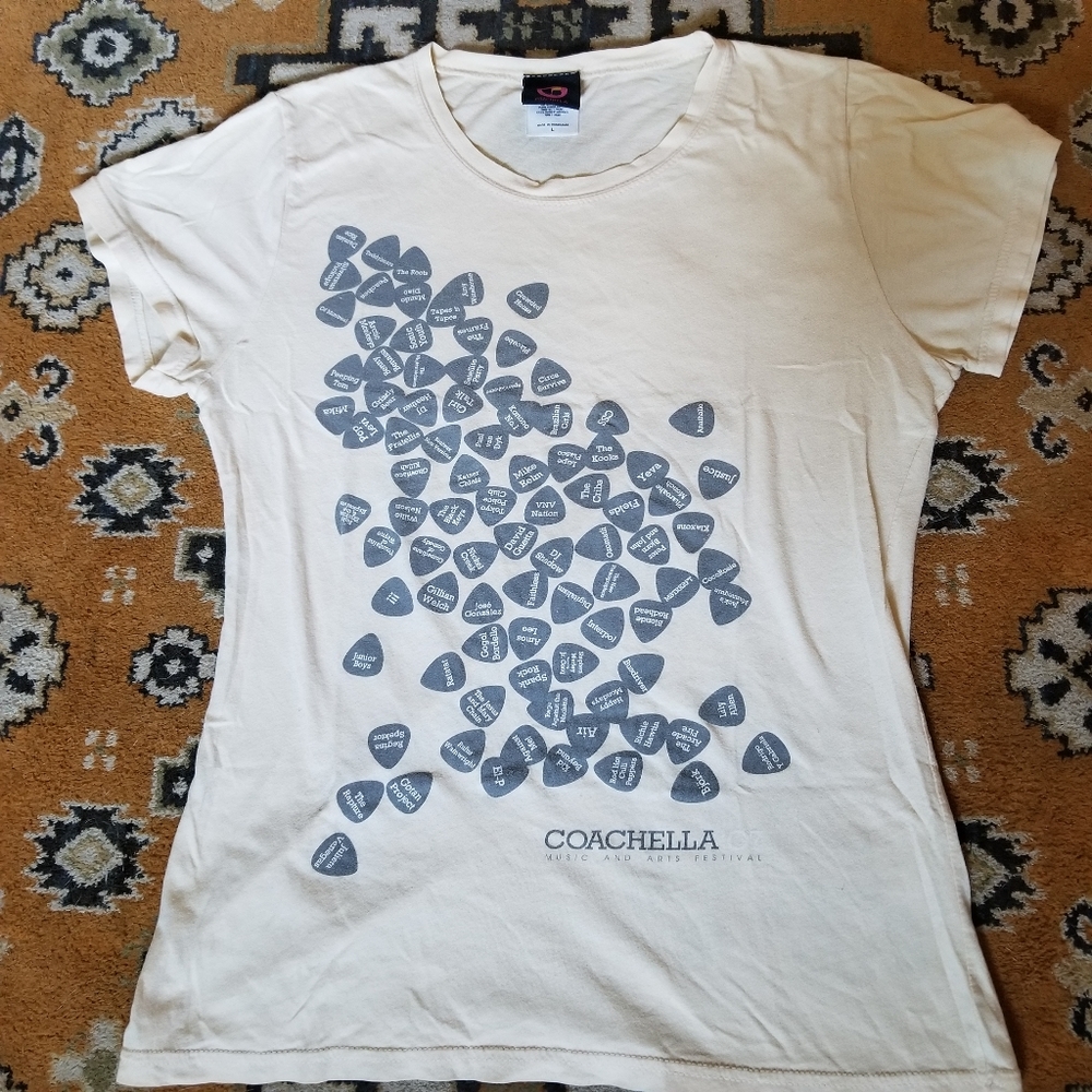 Vintage Coachella 2007 tee